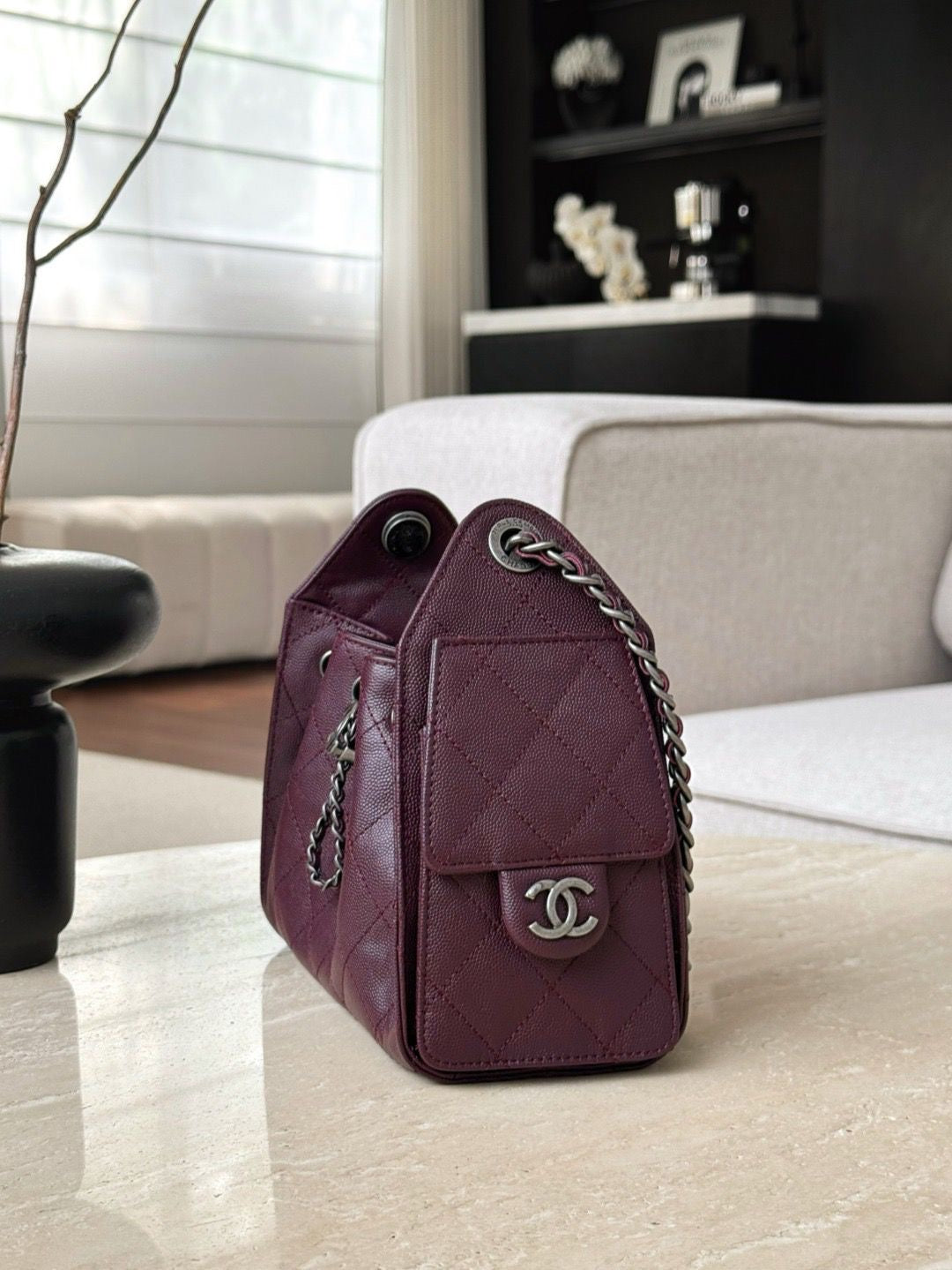 Mini hobo bag