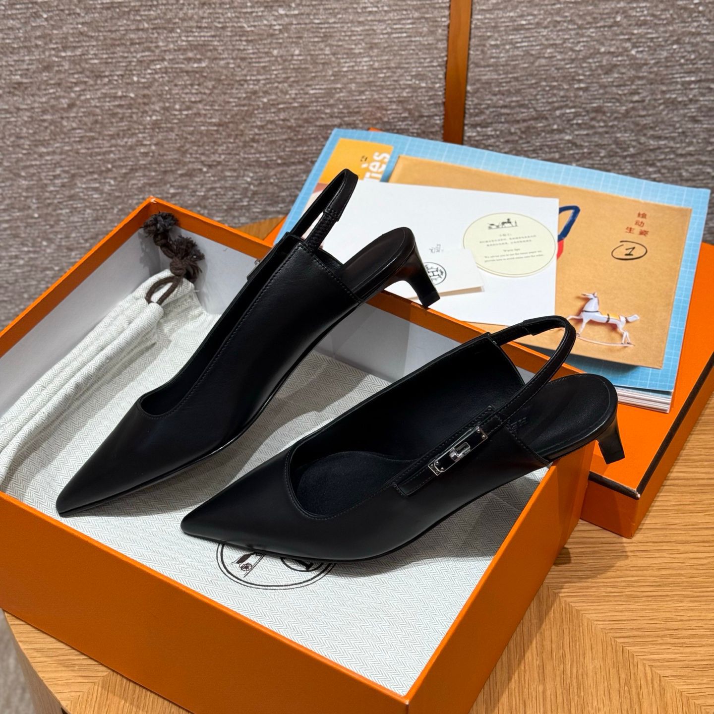 Lover 40 Pump in Nappa Leather