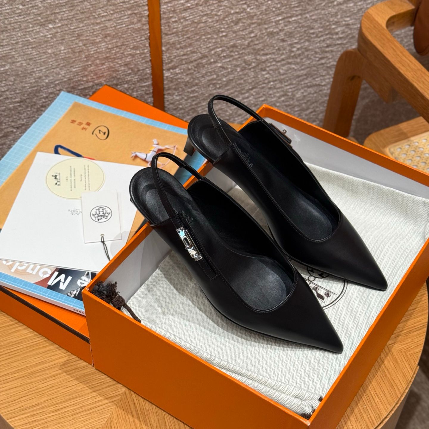 Lover 40 Pump in Nappa Leather