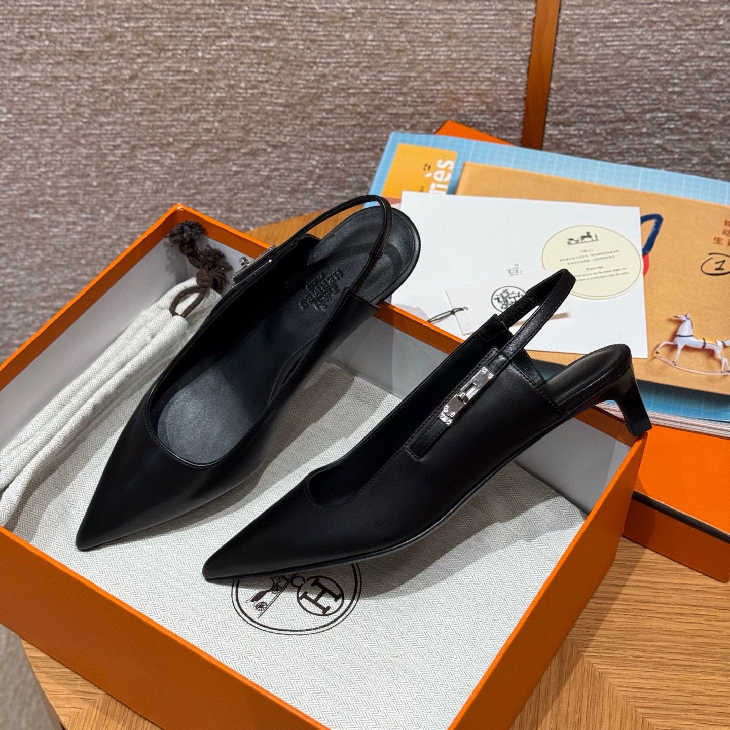 Lover 40 Pump in Nappa Leather