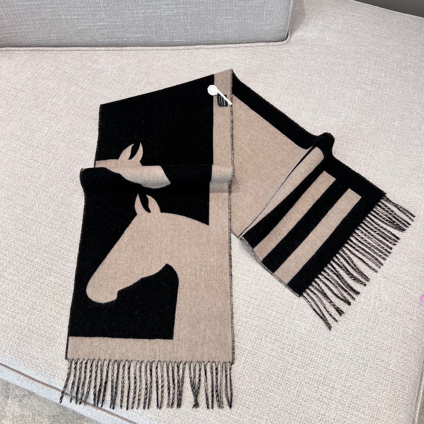 H SHALL 30x140 Cashmere Wool