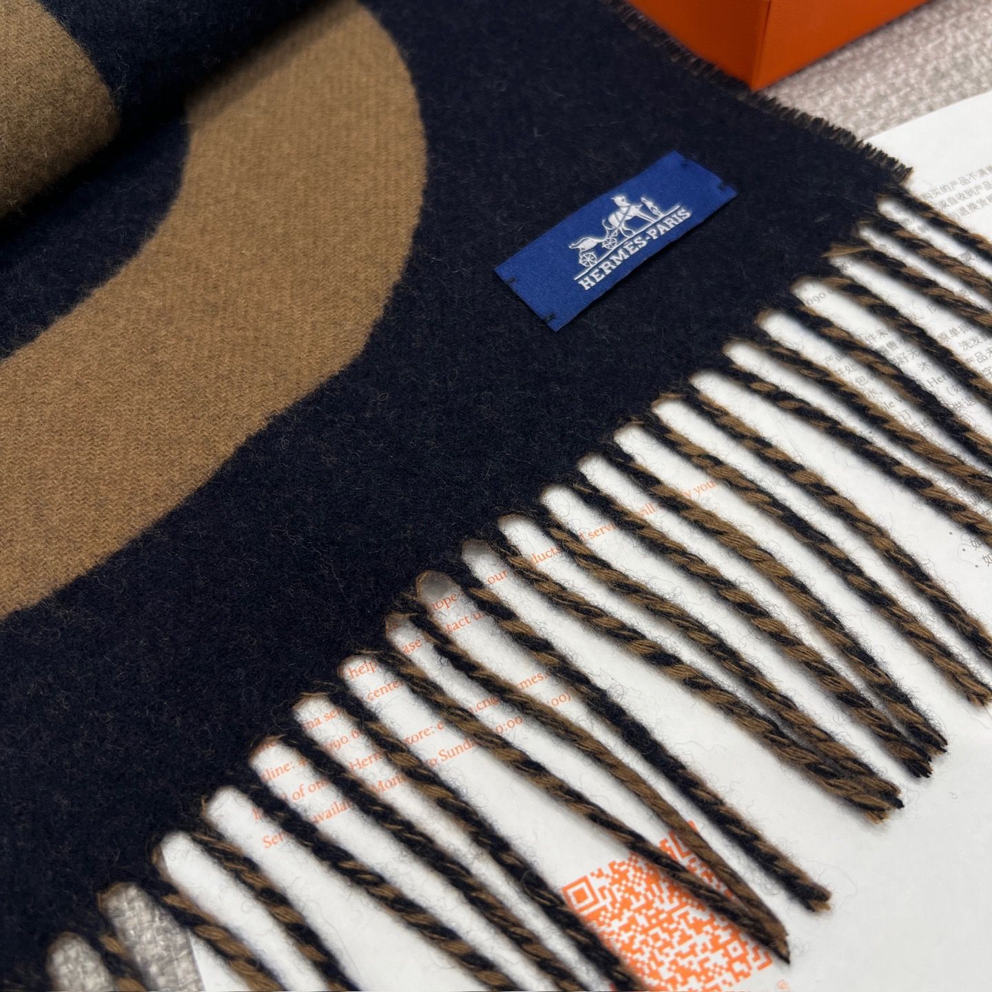 H SHALL 30x140 Cashmere Wool