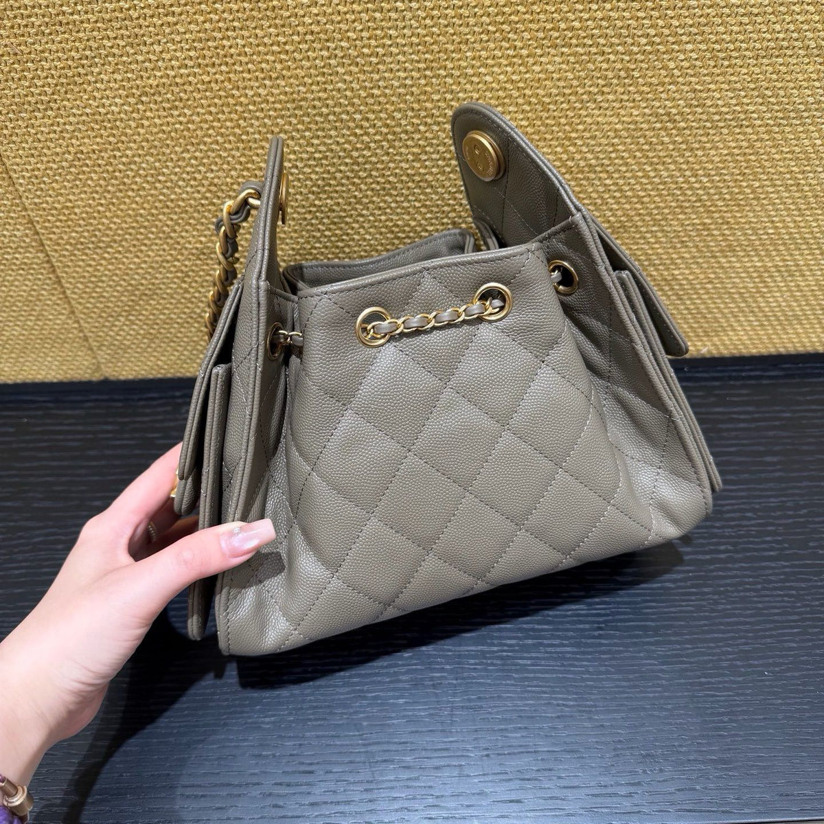 Mini hobo bag