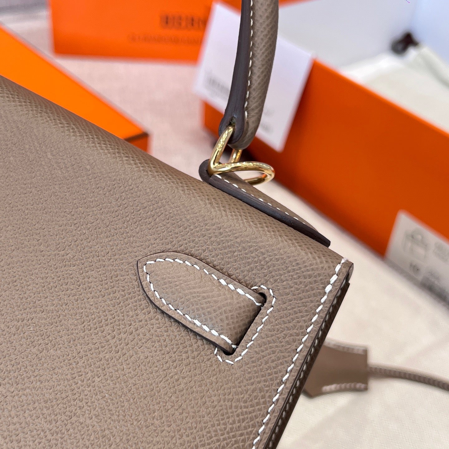 KELLY 28 FRANCE HAAS EPSOM LEATHER