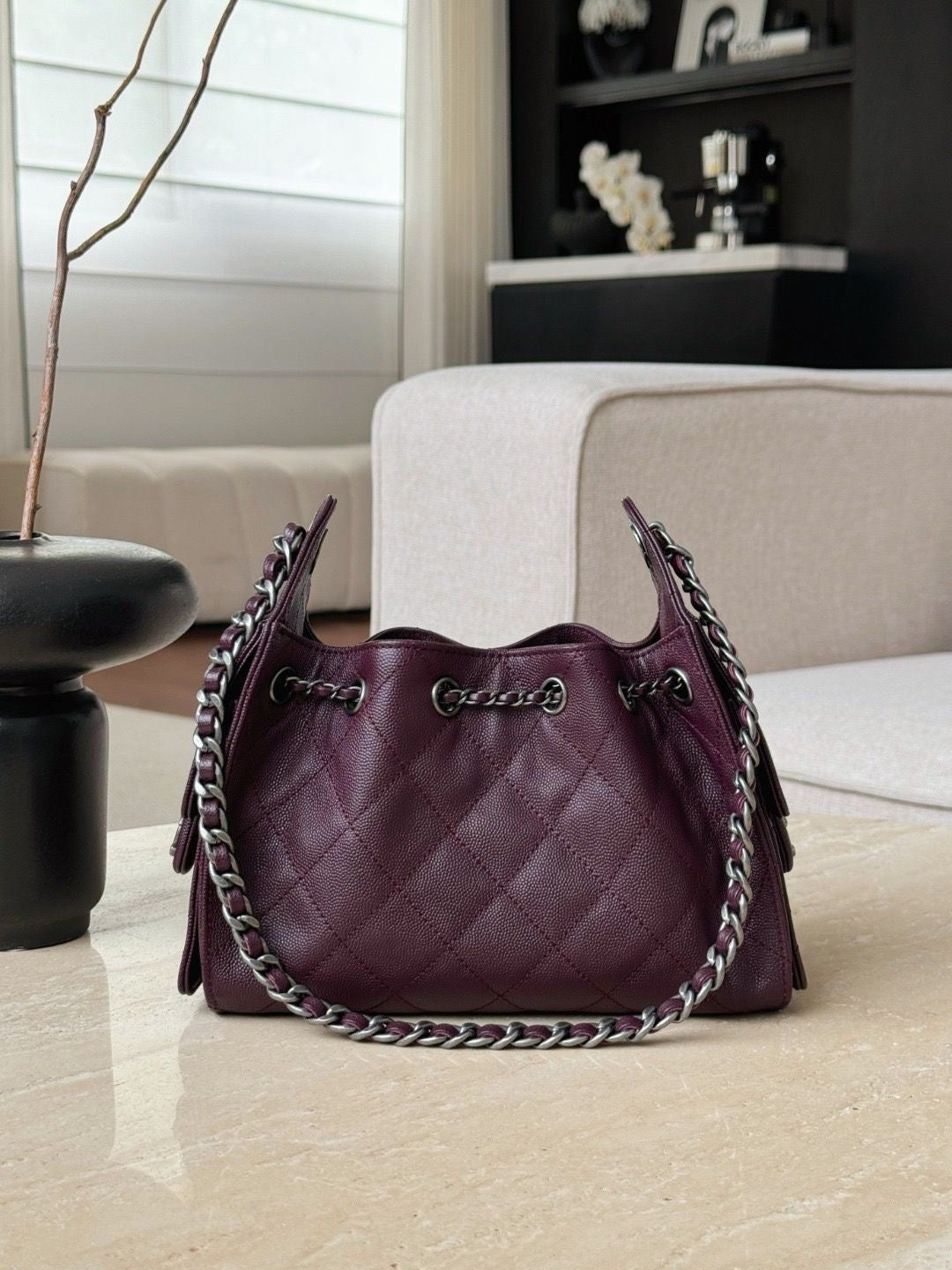 Mini hobo bag