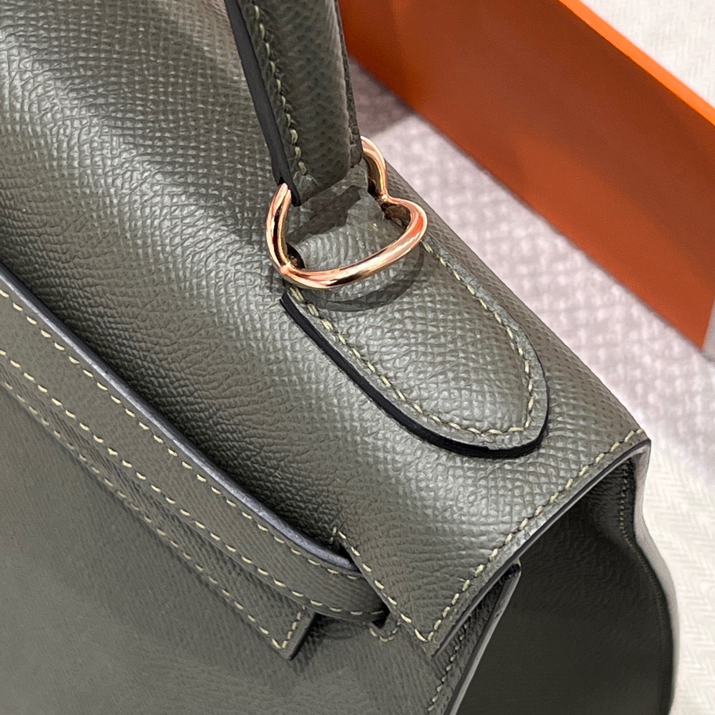KELLY 28 FRANCE HAAS EPSOM LEATHER