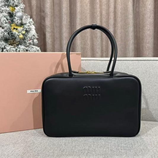 MIU MIU BEAU LARGE LEATHER BAG
