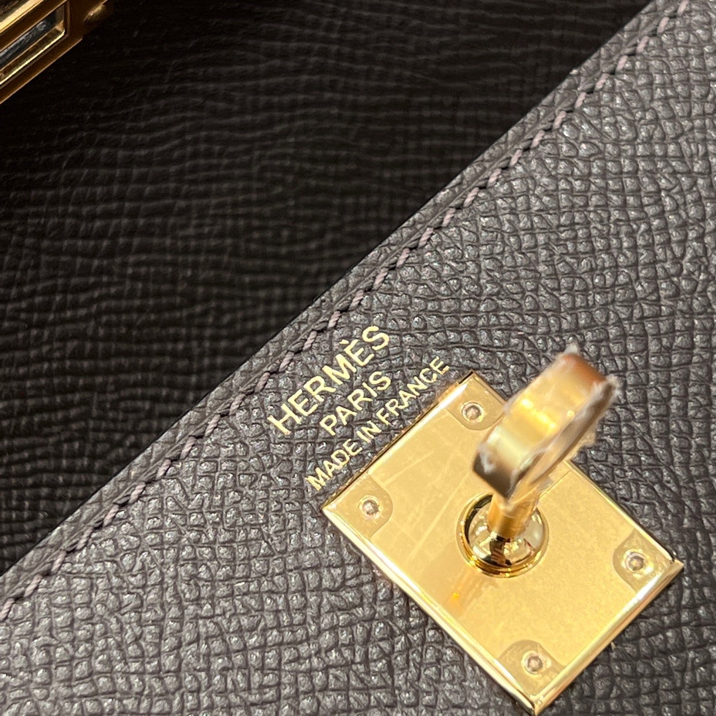 KELLY 25 FRANCE HAAS EPSOM LEATHER