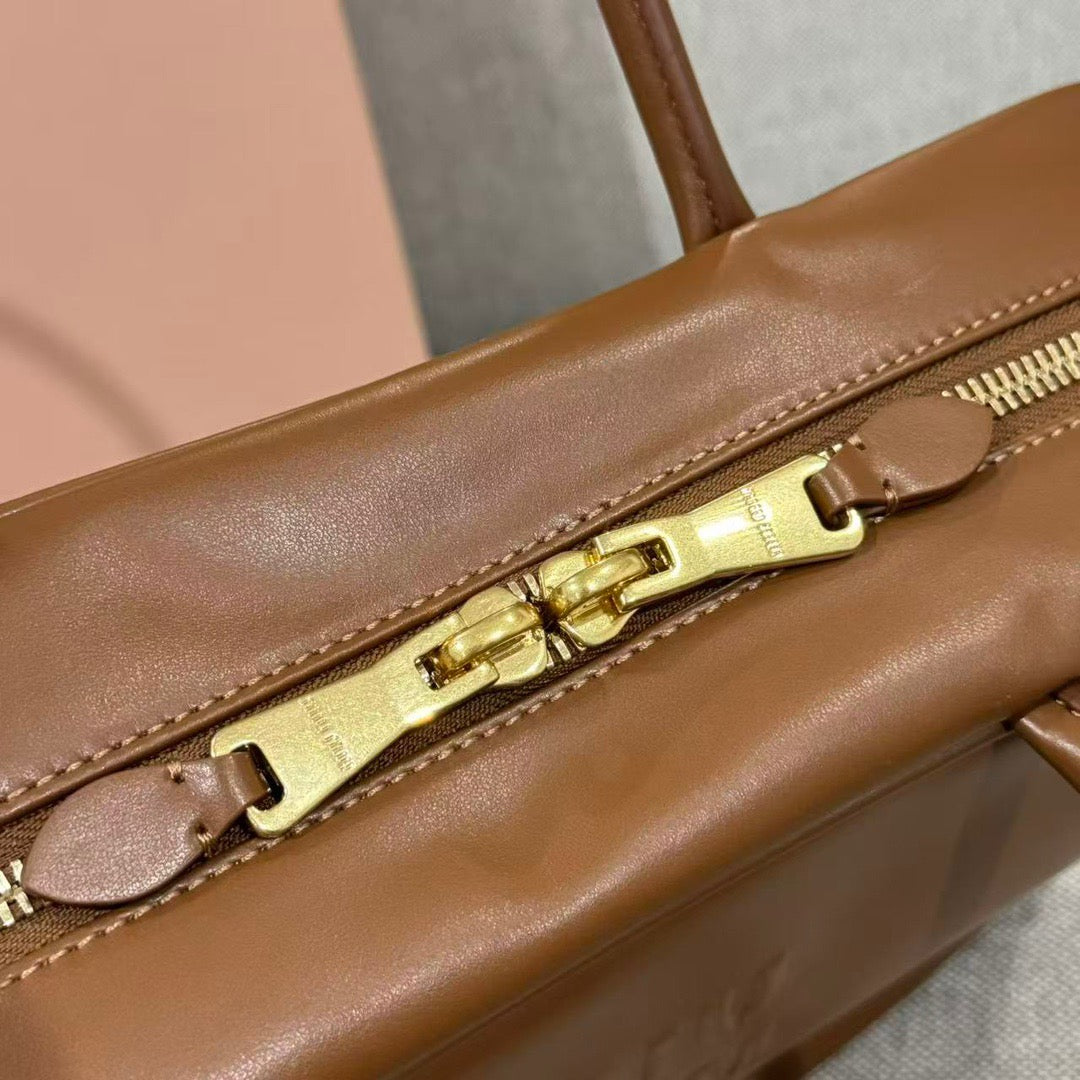 MIU MIU BEAU LARGE LEATHER BAG