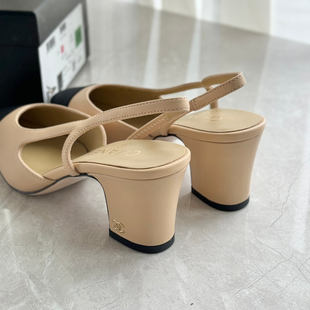 Slingback heels Channel