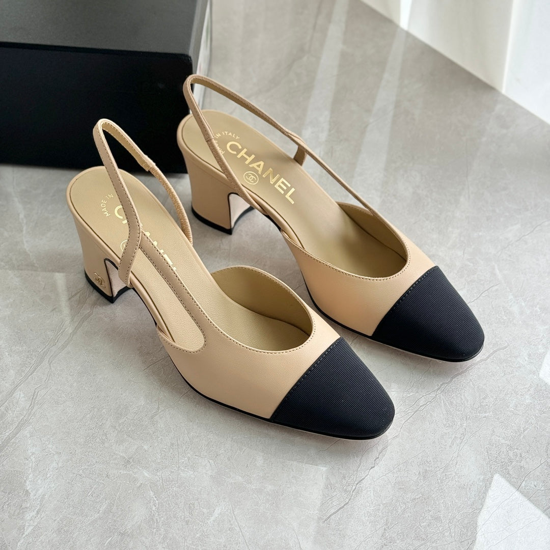 Slingback heels Channel