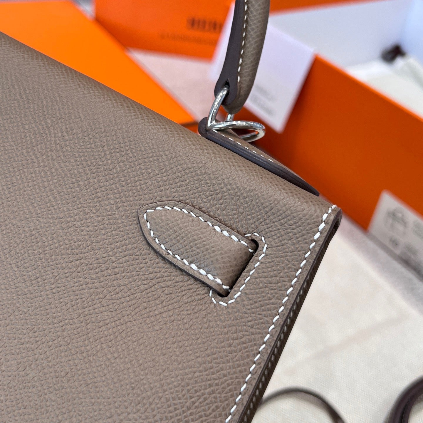 KELLY 28 FRANCE HAAS EPSOM LEATHER