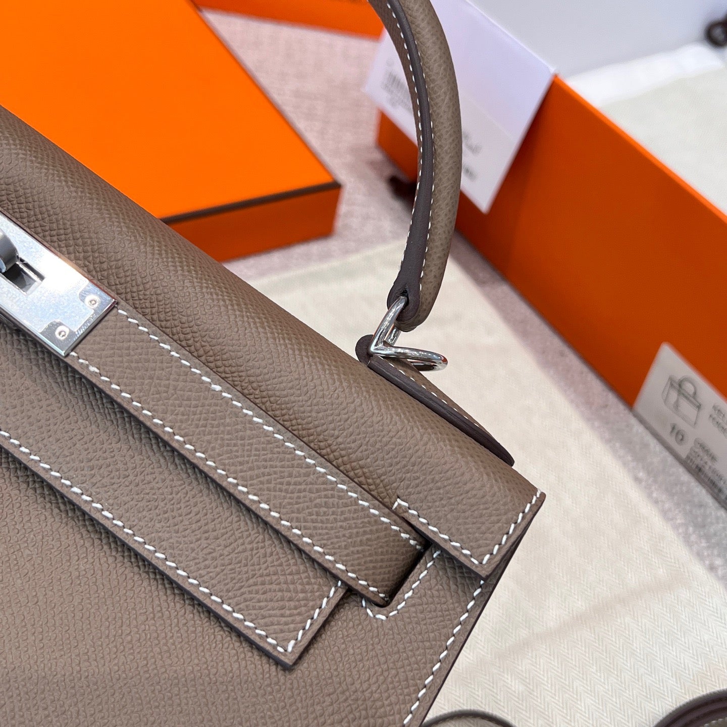 KELLY 28 FRANCE HAAS EPSOM LEATHER