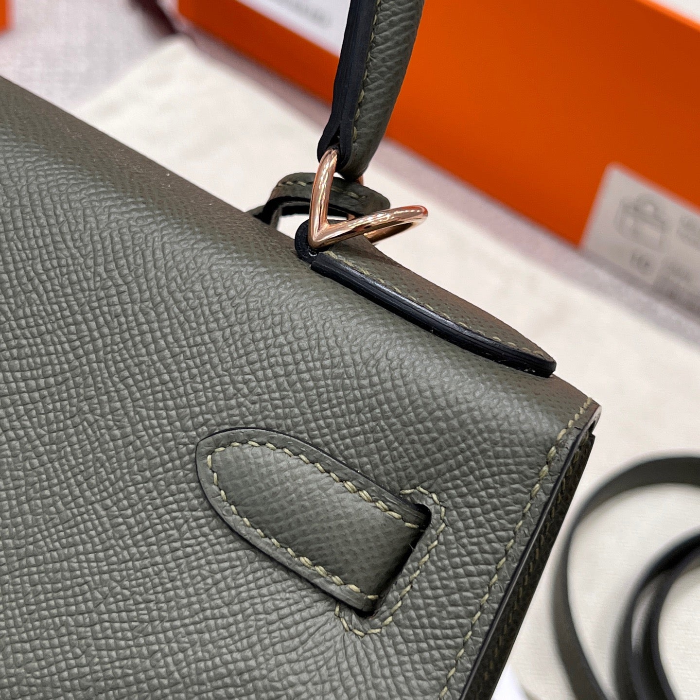 KELLY 28 FRANCE HAAS EPSOM LEATHER