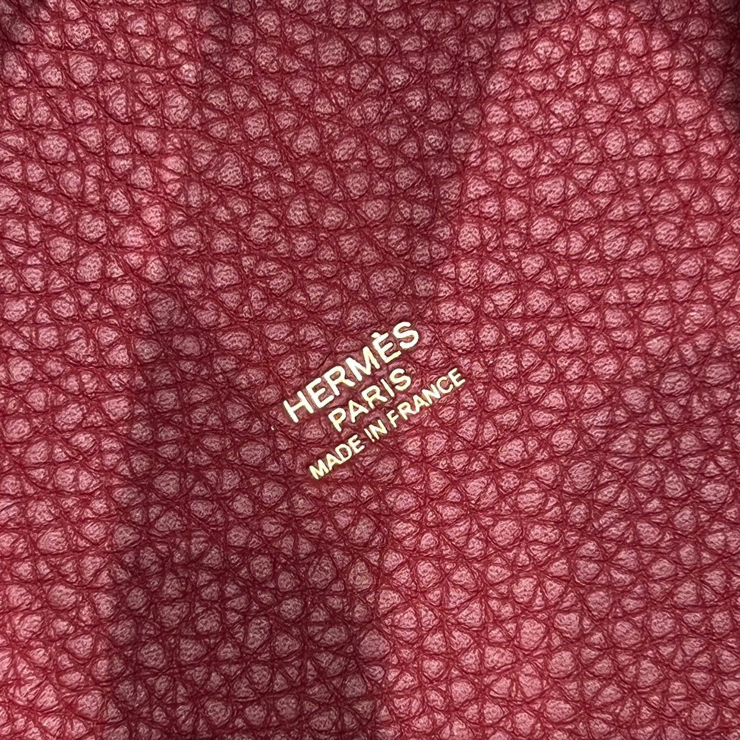 Picotin 18 Rouge Grenat Gold Hardware