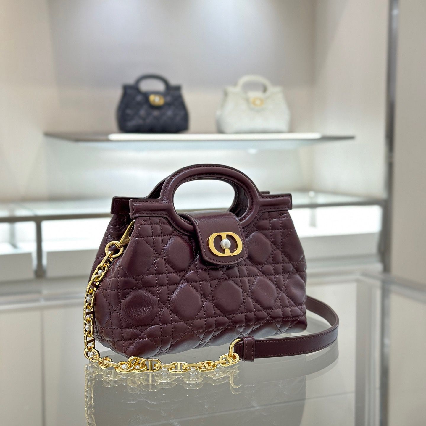 Jolie top handle mini bag