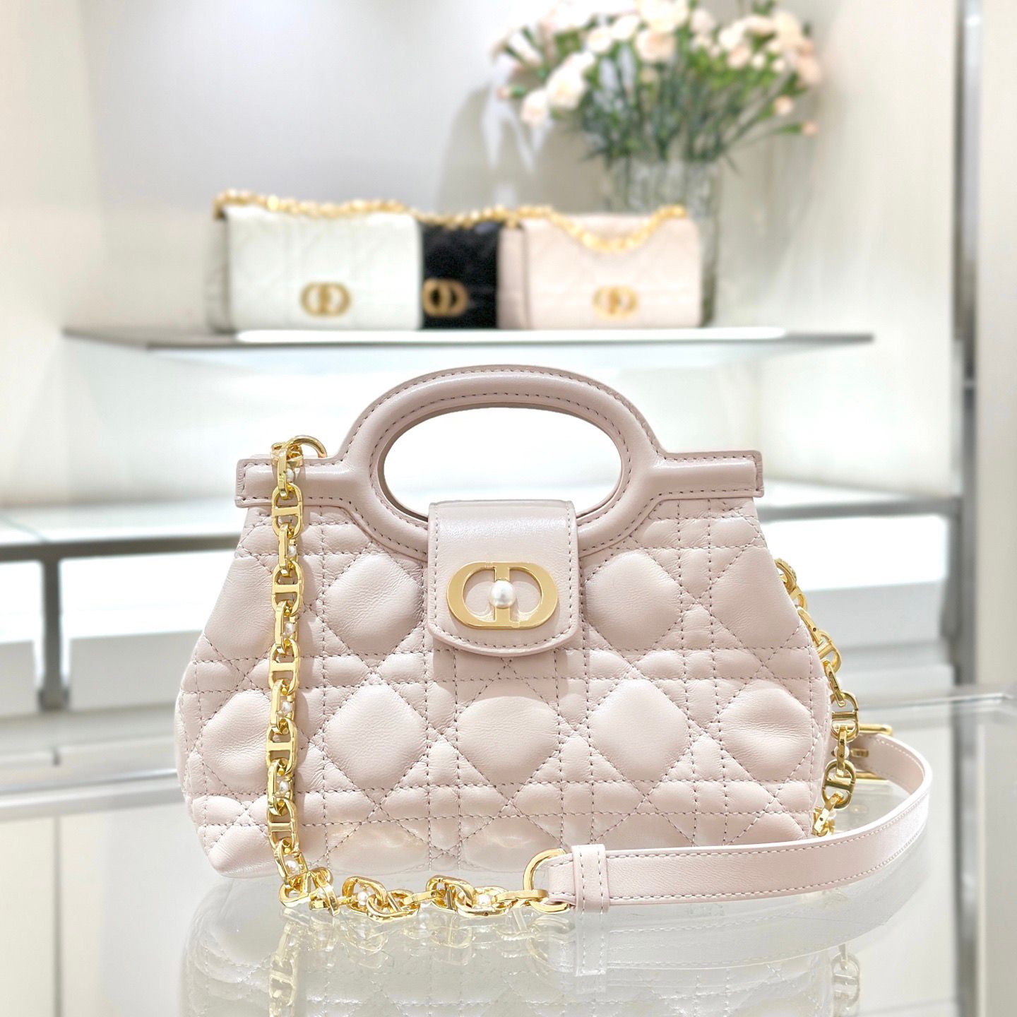 Jolie top handle mini bag
