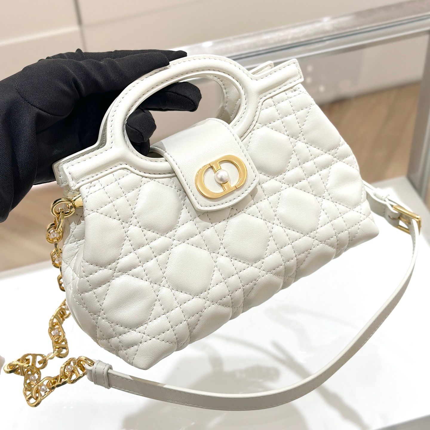 Jolie top handle mini bag