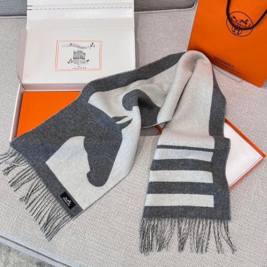 H SHALL 30x140 Cashmere Wool