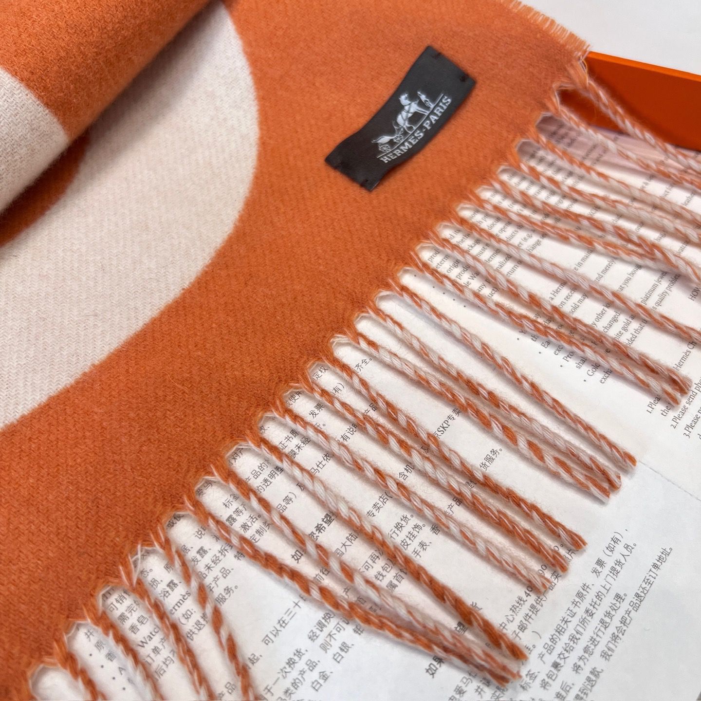 H SHALL 30x140 Cashmere Wool