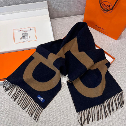 H SHALL 30x140 Cashmere Wool