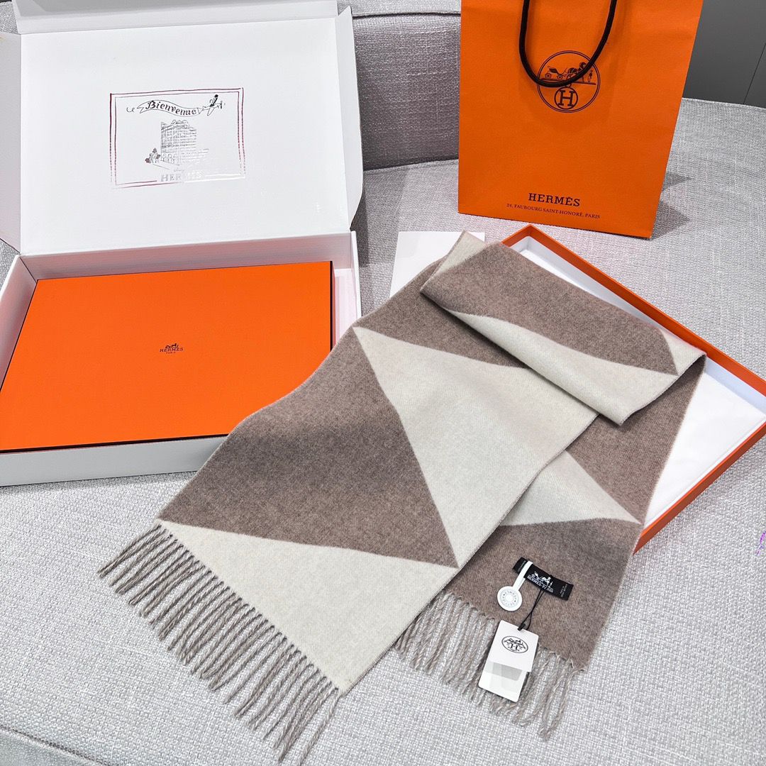 H SHALL 30x140 Cashmere Wool
