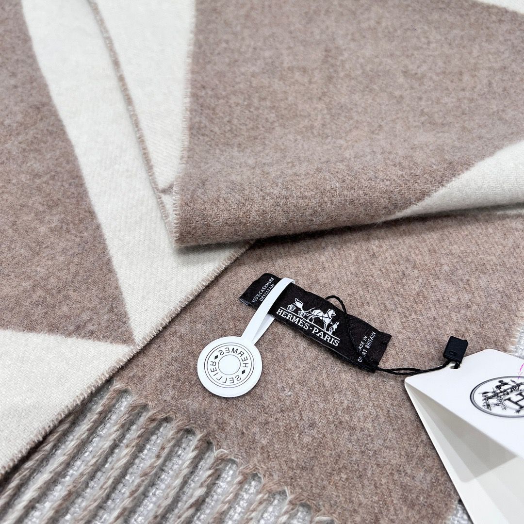 H SHALL 30x140 Cashmere Wool