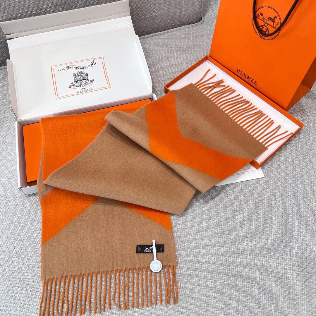 H SHALL 30x140 Cashmere Wool
