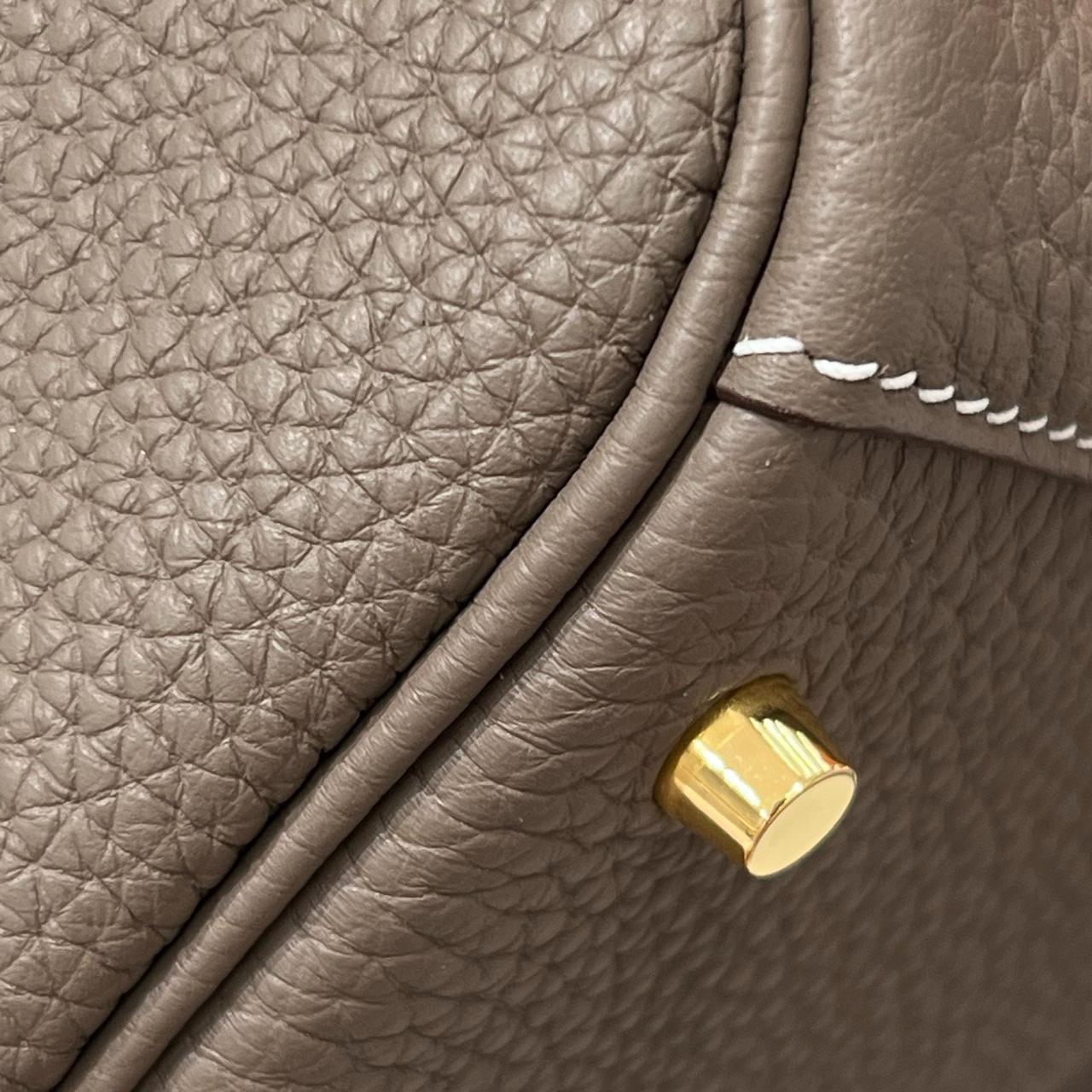 MINI LINDY ETOUPE GOLD HARDWARE