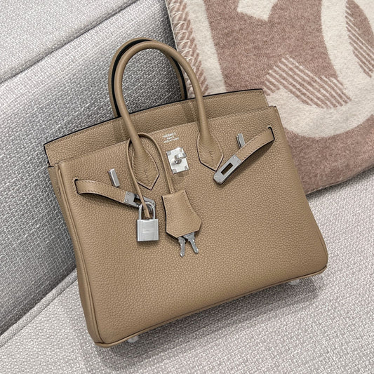 BK 25 Beige Marfa Color Silver Hardware