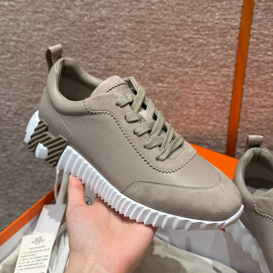 BOUNCING SNEAKER PEBBLE BIEGE