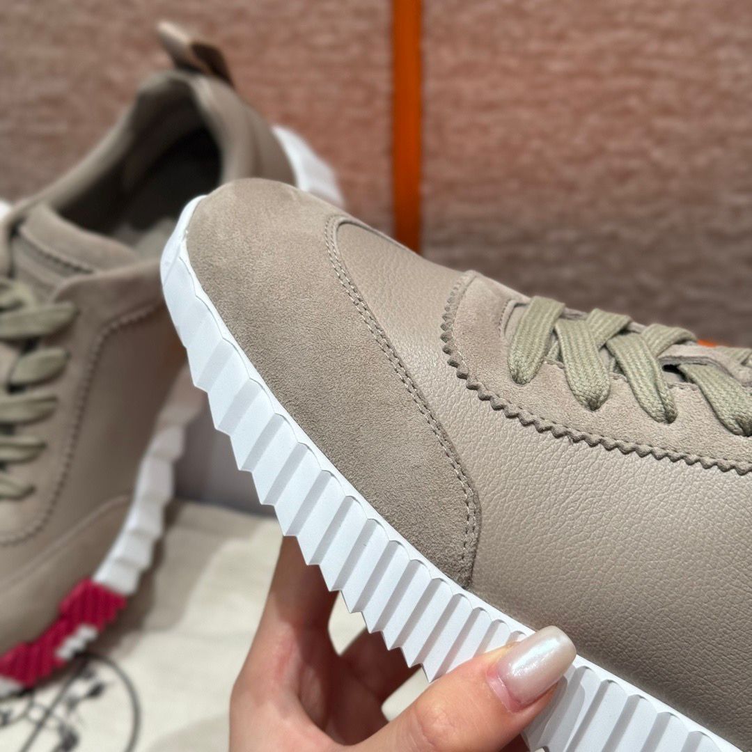 BOUNCING SNEAKER PEBBLE BIEGE
