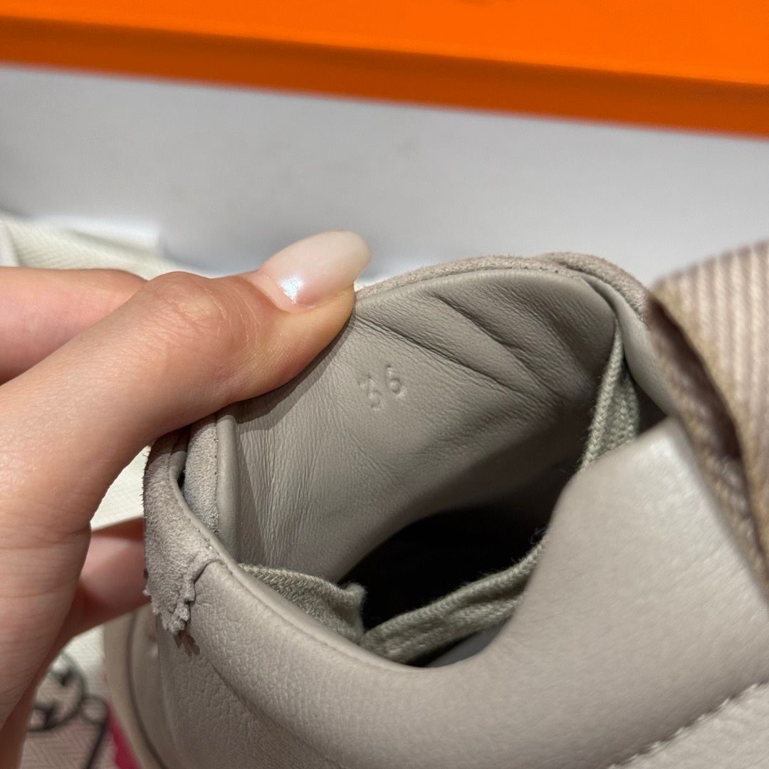 BOUNCING SNEAKER PEBBLE BIEGE