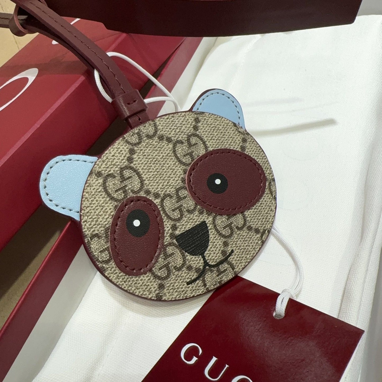 Panda Shaped Bag Charm