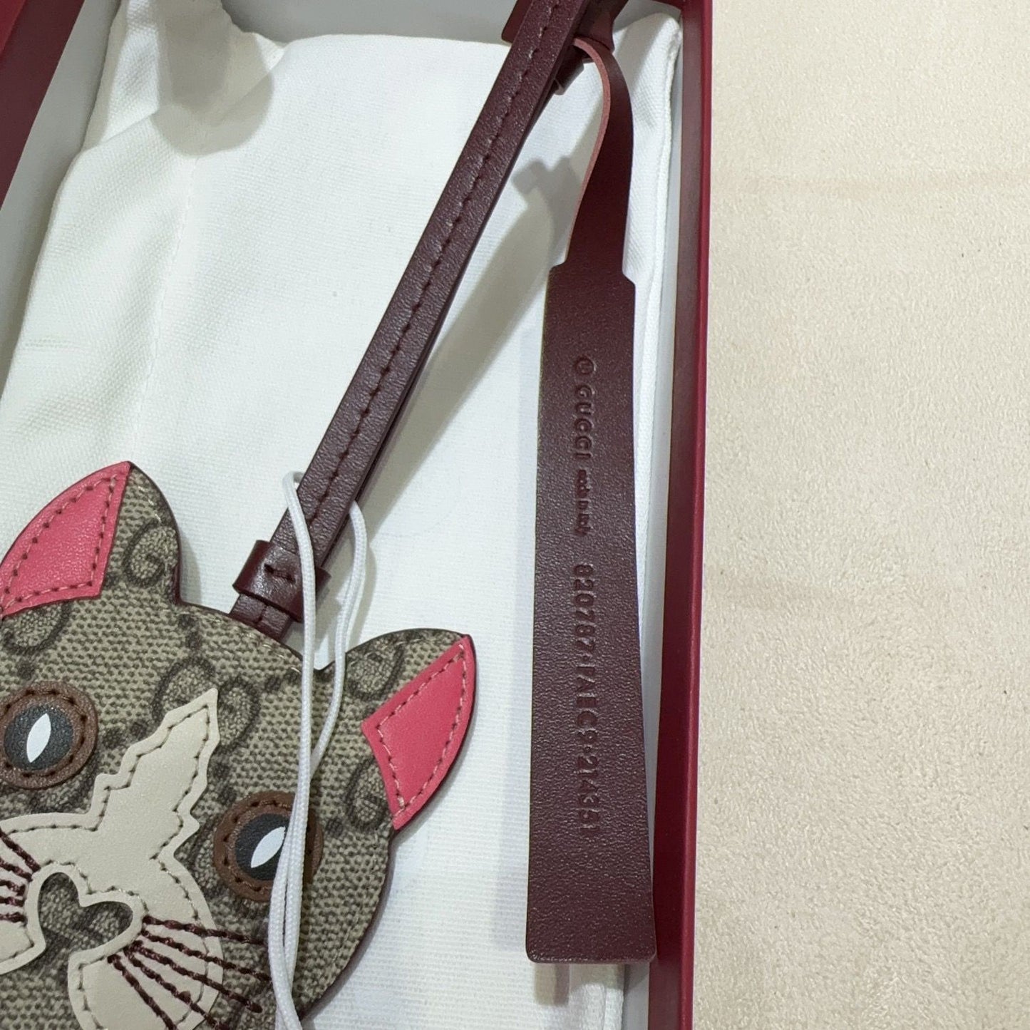 Cat Shaped Bag Charm