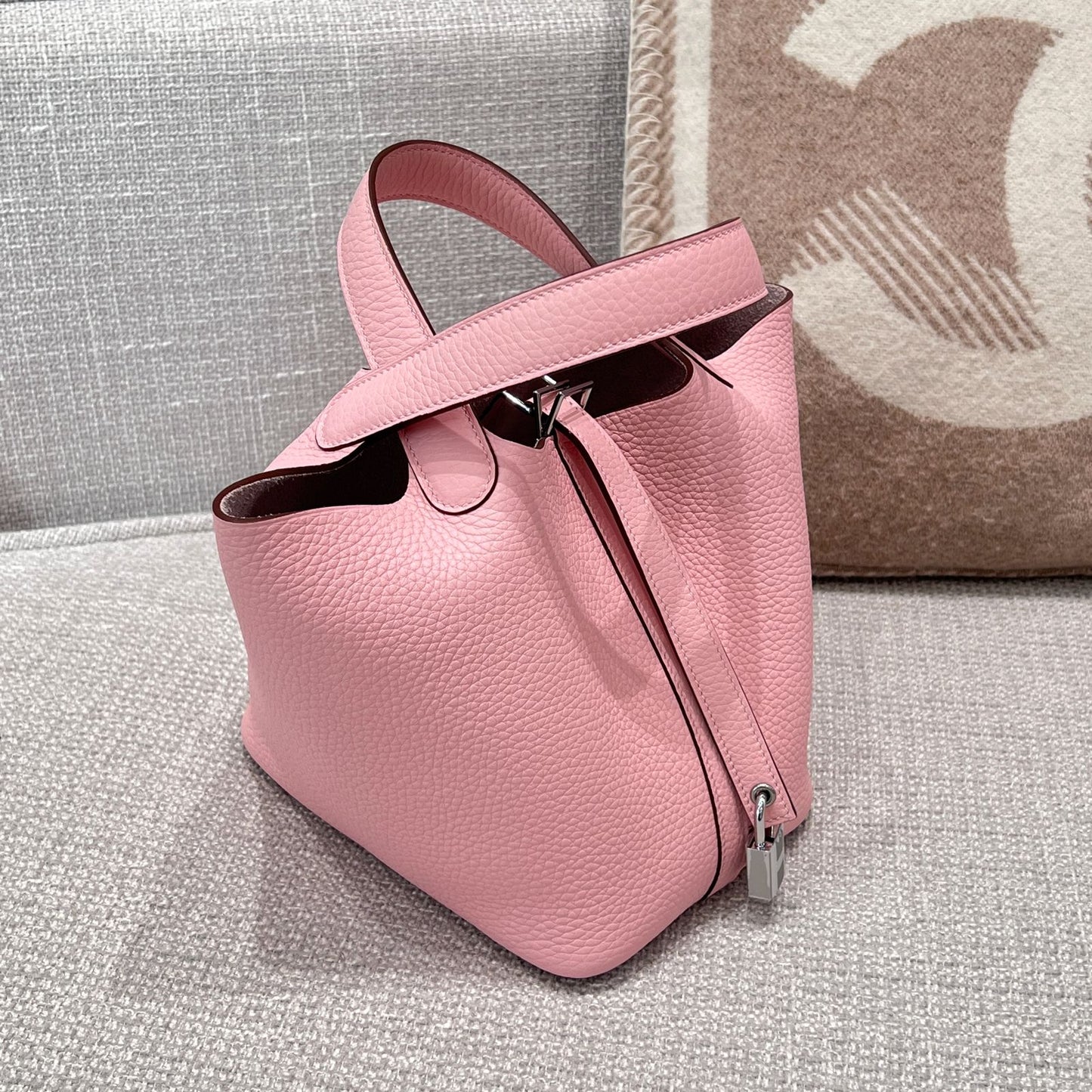 Picotin 18 Rose Sakura Silver Hardware