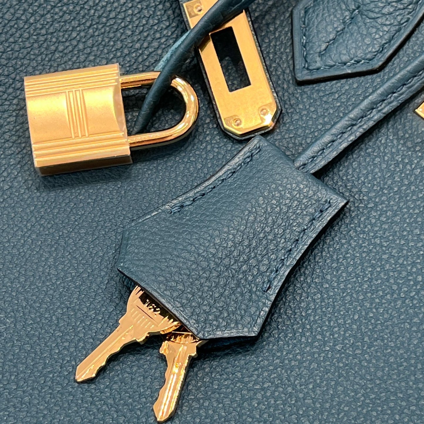 BK 25 Vert Bosphore Gold Hardware