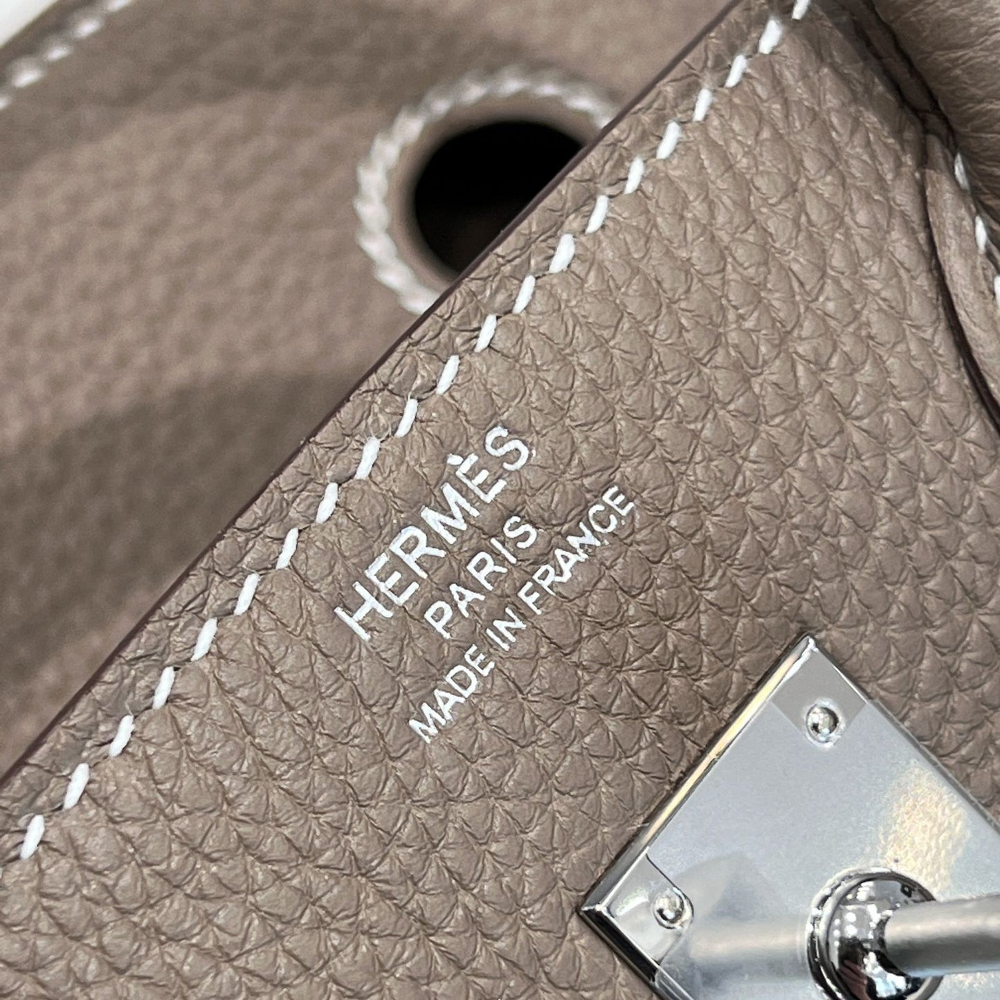 BK 25 Etoupe Silver hardware