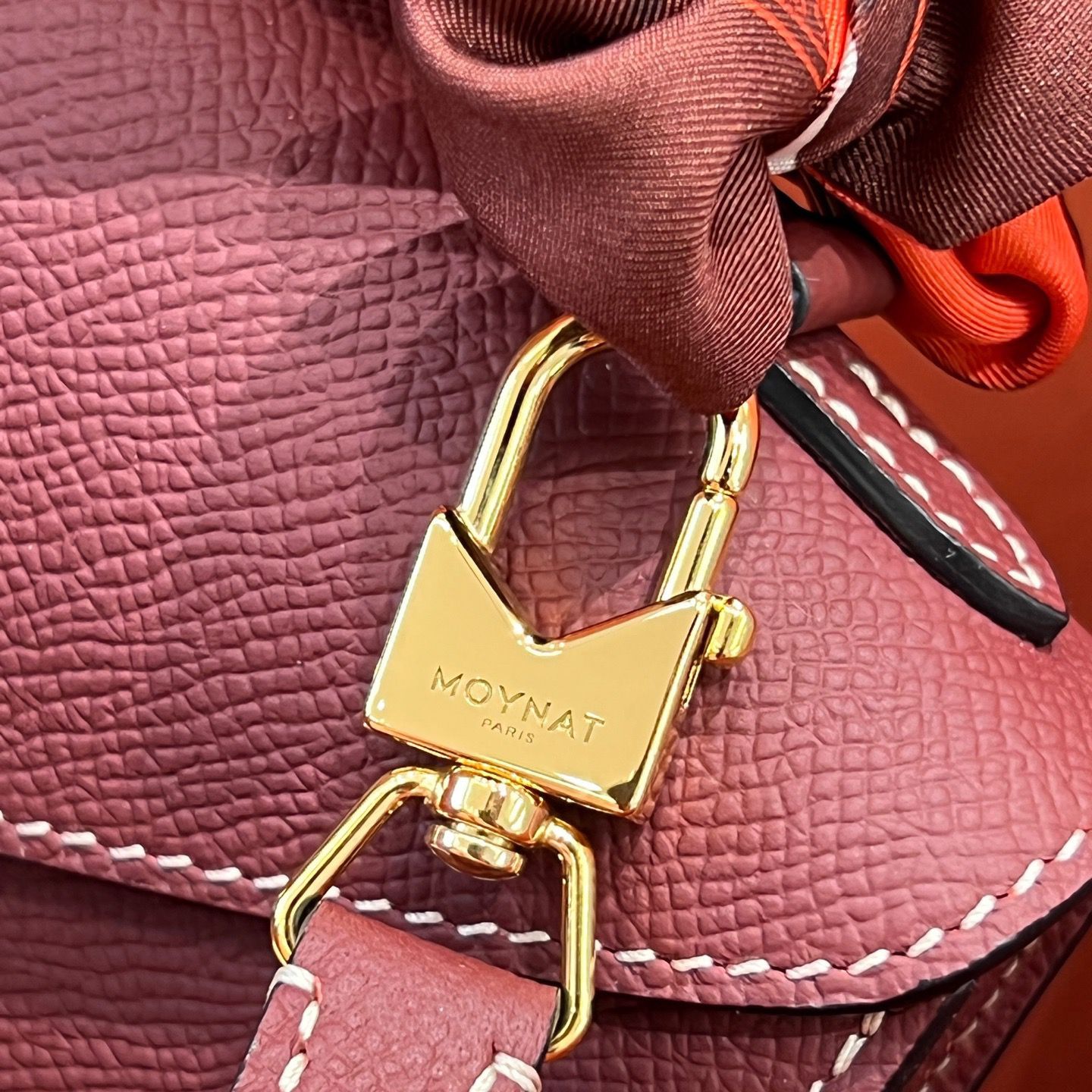 Gabrielle Clutch Gold Hardware