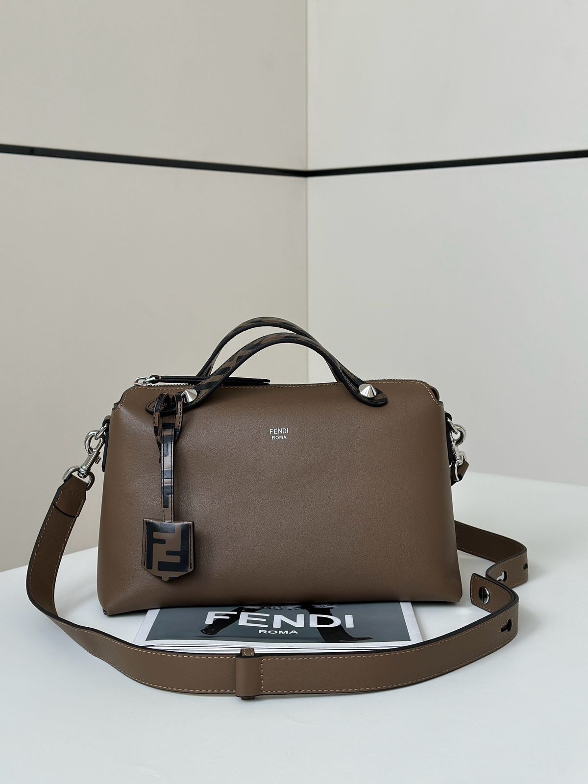 By the way brown crossbody