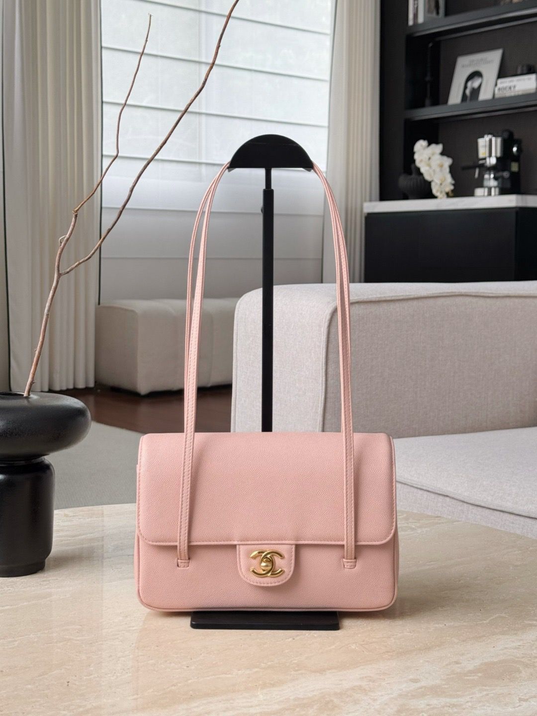 Ch preppy bag Size 22cm - Pre Order