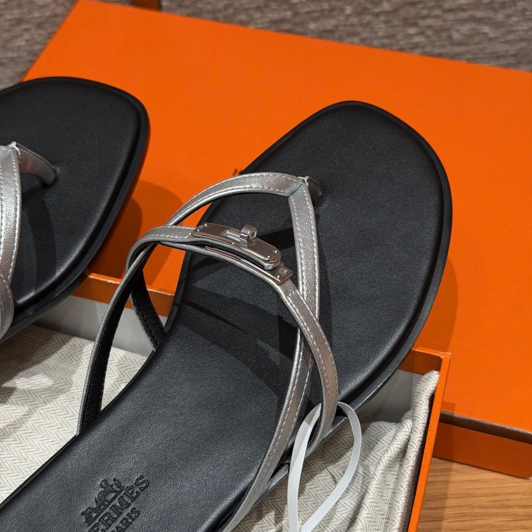 Miss sandal Gris Argenté