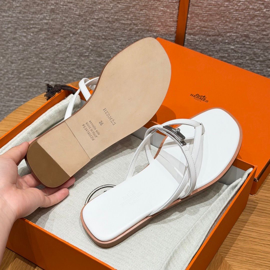 Miss sandal blanc