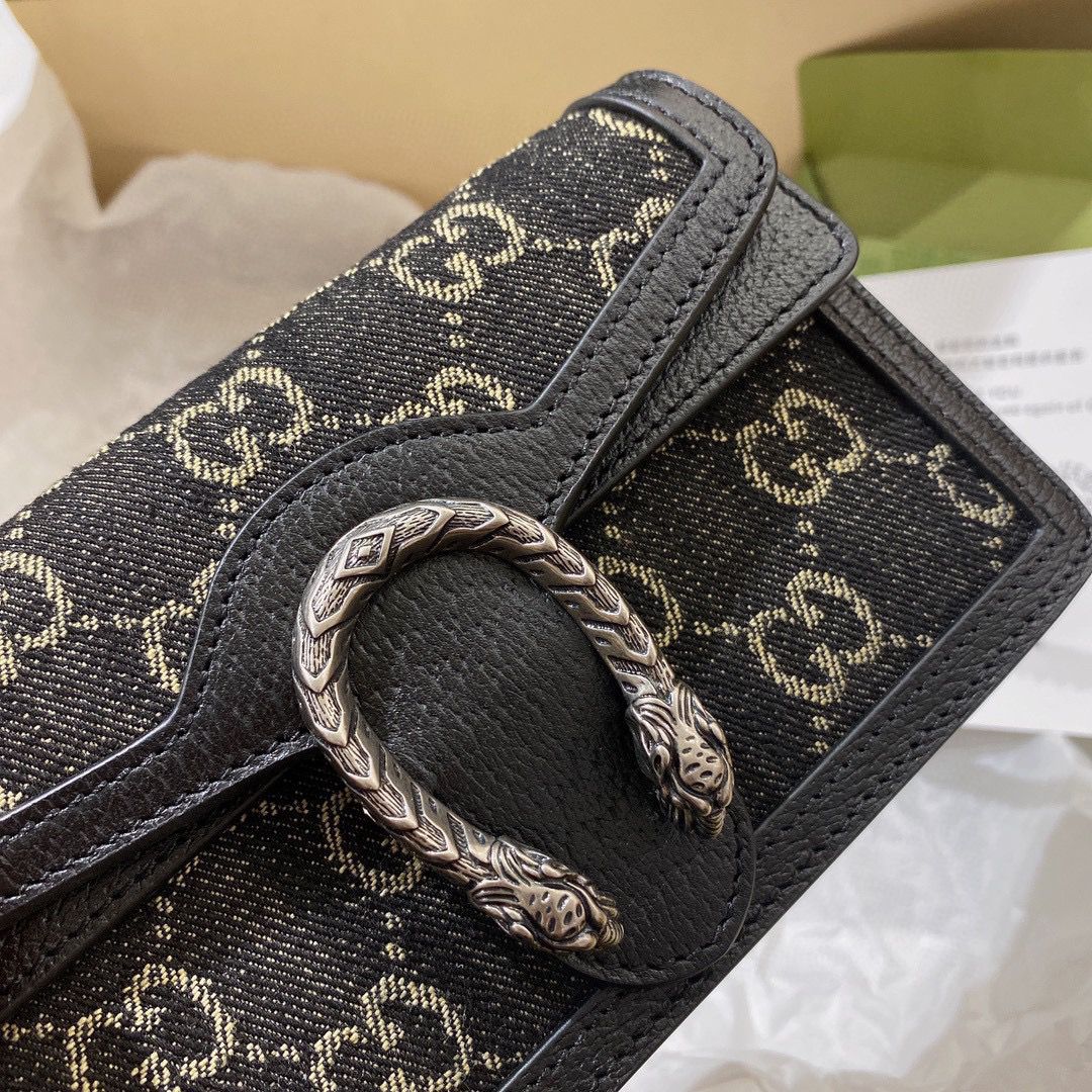 GG Dionysus Super Mini Black Grey