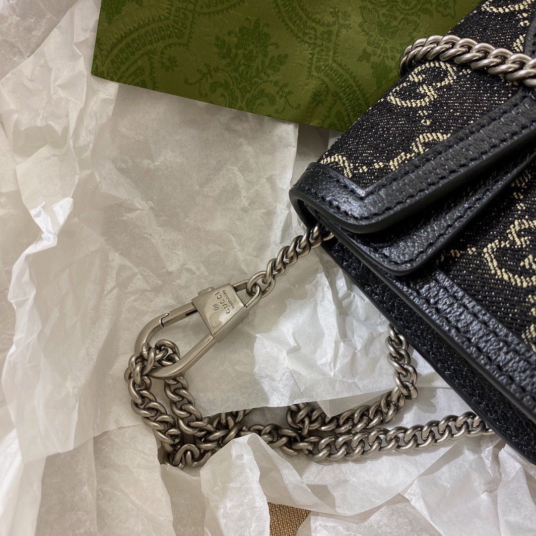 GG Dionysus Super Mini Black Grey