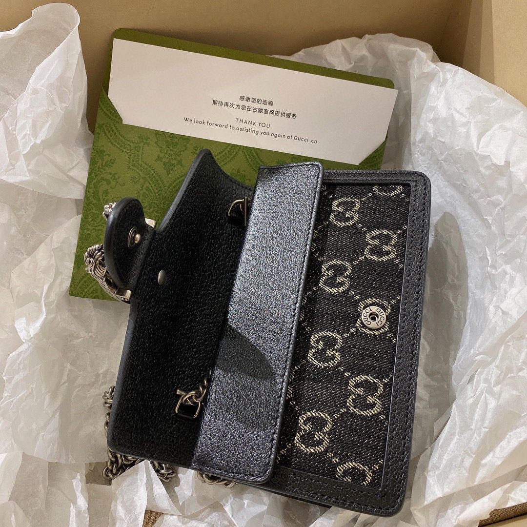 GG Dionysus Super Mini Black Grey