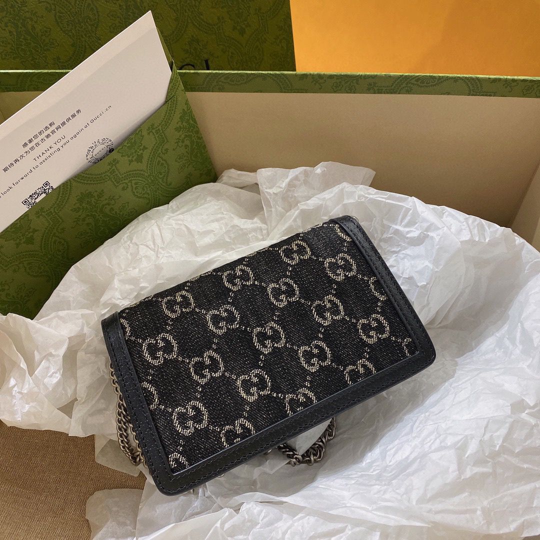 GG Dionysus Super Mini Black Grey