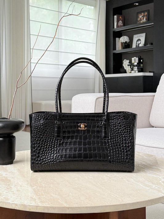 Tote crocdile embossed clafskin  2026