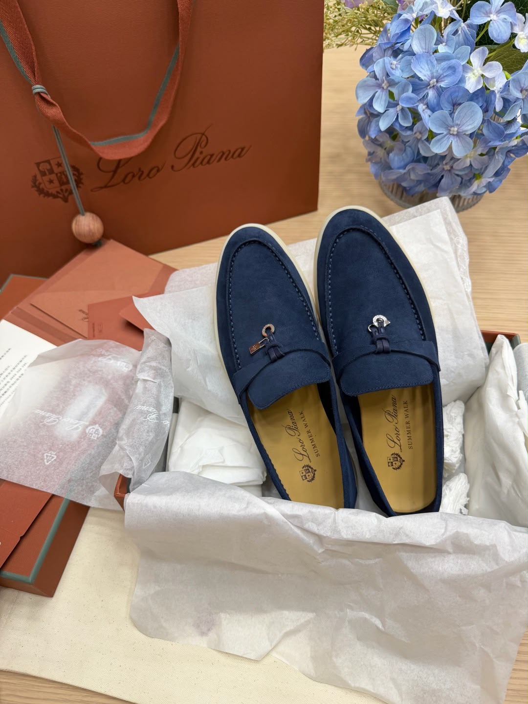 SUMMER CHARMS WALK LOAFER DARK BLUE