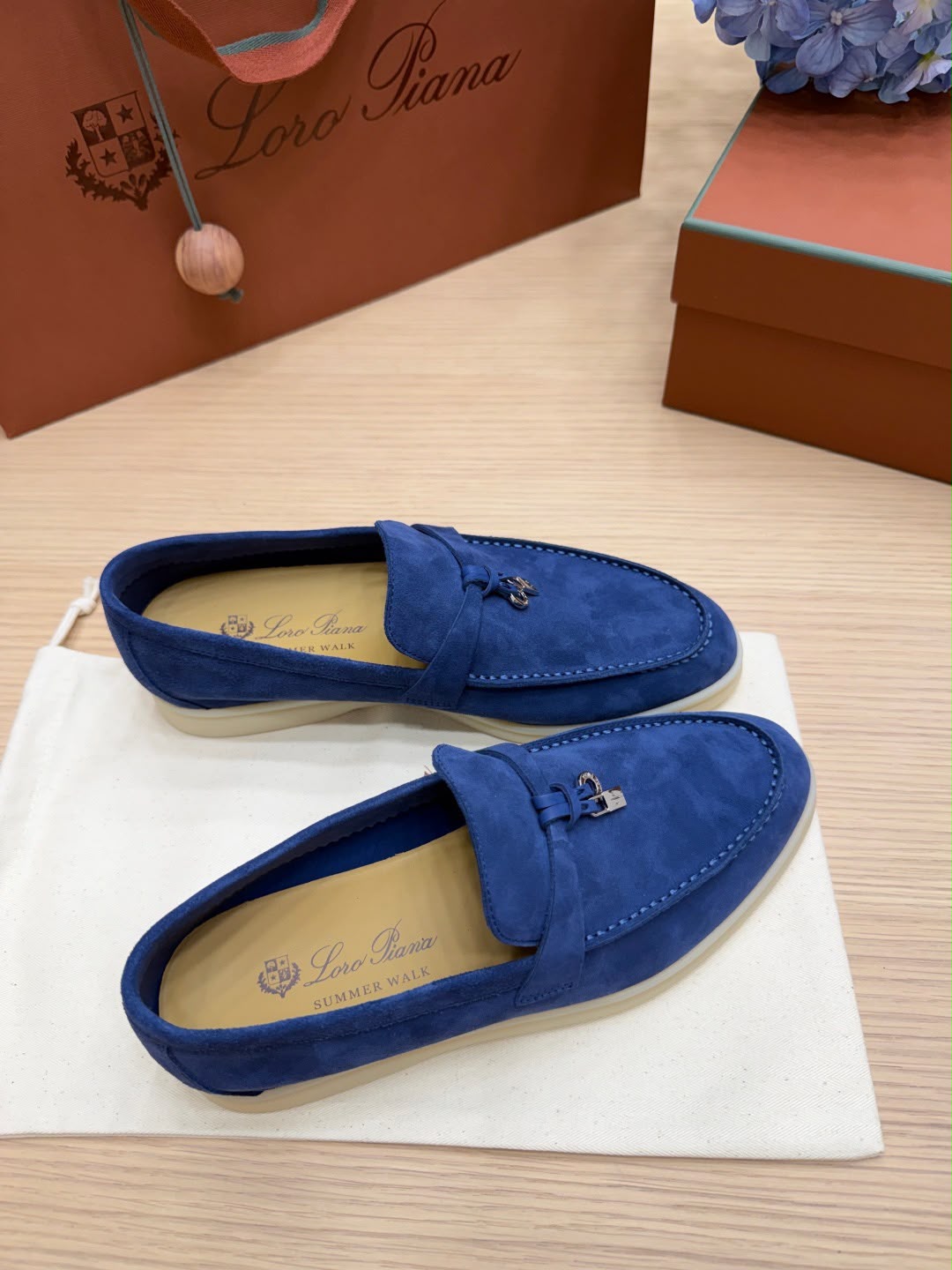 SUMMER CHARMS WALK LOAFER LIGHT BLUE